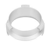 Generic Entonnoir de Dosage de Poudre, Alliage D 'aluminium 51 Mm Facile à Tasser Anneau de Poudre de Café. (SILVER)