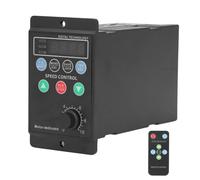 Generic Entraînement à Fréquence Variable, Contrôle par Microprocesseur avec Télécommande pour Pompe à Moteur de Ventilateur, Entrée 1PH 176-264 V, Sortie 3PH 0-220 V 1,1KW,