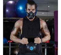 Generic Entraînement à Haute Altitude avec Valve à 6 Niveaux pour la Course à Pied, Le Cyclisme, Les Entraînements en Salle de Sport, Résistance Respiratoire pour l'Entraînement d'endurance (Fibre