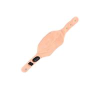 Generic Enveloppement Cervical Chauffant électrique avec Massage Vibrant 3 Réglages de Température pour la Relaxation à la Maison Velours alimenté par USB 59 X 14 Cm (Orange Rose)