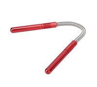 Generic Épilateur de Poils du Visage à Ressort, Outil en Acier Inoxydable pour une épilation Naturelle et un Look Glorieux en Déplacement (rouge)