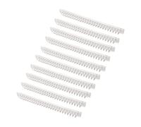 Generic Épines de Reliure capacité de 100 Feuilles, Spirales de Peigne en Plastique Transparent pour la Fixation des Feuilles Mobiles, Opération Manuelle Pratique