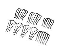 Generic Épingle à Cheveux Peignes Latéraux élégants pour le Style Bricolage, 8 Pièces Pince à Peigne à Cheveux Vintage élégante en Forme de U pour un Look élégant, matériau: Métal