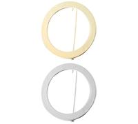 Generic Épingles de Sûreté Rondes en Alliage 31mm pour Vêtements, Lot de 2 Pièces, Faciles à Utiliser Valve de Sécurité, pour Fêtes et Saison des Vacances