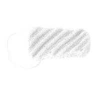 Generic Éponge Corporelle à Ondes Longues, Produit Naturel de Soin du Visage pour Peaux Sèches et Sensibles, Grande Taille (Blanc long ondulé (sec))