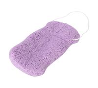 Generic Éponges Naturelles pour Soins du Visage, Exfoliantes Douces pour le Corps, pour Peaux Sensibles et Peaux de bébé, Grande Taille (Longues vagues violettes (sèches))