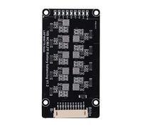 Generic Équilibreur de Batterie, Carte D'équilibre Inductive avec PCB MOS pour Batterie au Lithium Fer Ternaire 2,0 V 4,5 V,égaliseur de Tension Adjacent Automatique 1,2 A, Faible