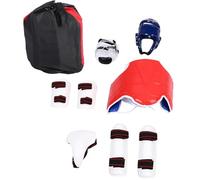 Generic Équipement de Protection pour Taekwondo, Ensemble D'équipement de karaté Polyvalent pour Muay Thai, Arène Sportive de Compétition (XL(170-194 cm))