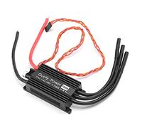 Generic ESC 100A pour Avion RC Ultra Fiable avec Vitesse D'exécution Rapide compatibilité 2-6S pour Avion à Voilure Fixe, Noir