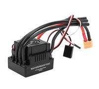 Generic ESC sans Balais étanche 120 A Super Fluide pour Voiture 1/8 RC, Compatible avec Les Moteurs sans Capteur, SBEC intégré, pour Une Réponse Améliorée de L'accélérateur, adapté pour Voiture