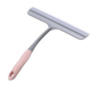 Generic Essuie-Glace en Verre, Nettoyant pour Essuie-Glace Robuste, élimination Facile des Taches d'eau, Poignée Sécurisée, Antidérapant pour la Maison (Rose)