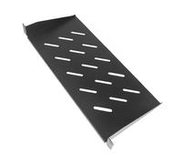 Generic Étagère Serveur 19 Pouces Plateau Réseau Cantilever Montage Universel Ventilé Acier Résistant Adaptée Au Matériel Informatique Salle Serveur Bureau, Profondeur 30 Cm