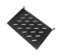 Generic Étagère Serveur 19 Pouces Plateau Réseau Cantilever Montage Universel Ventilé Acier Résistant Adaptée Au Matériel Informatique Salle Serveur Bureau, Profondeur 20 Cm