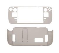 Generic Étui avec Béquille Steam Deck, Ajustement Précis pour Steam Deck, avec Béquille PC Robuste et Coque Antichoc, Protection Complète du Corps contre les Chutes pour les Joueurs (WHITE)