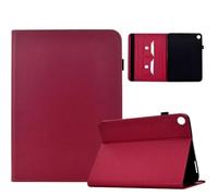 Generic Étui compatible avec Samsung Galaxy Tab S10 FE Plus 13.1 SM-X620 X626B (couleur : rose vif) étui à rabat en cuir intelligent avec support et coque arrière unie