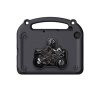 Generic Étui de Protection Antichoc en Mousse EVA pour Tab A9 Plus/A11 Plus avec Support intégré, Housse de Tablette Portable pour Enfants et Adultes, Housse Lavable (Black)