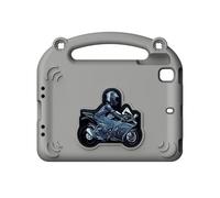 Generic Étui de Protection en Mousse EVA pour Mini 1/2/3/4/5 7,9", Motif Moto, Coque Antichoc avec Support, Découpes Précises pour Un Accès Facile, Léger et Portable (Gray)