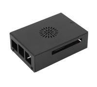 Generic Étui de Protection pour OrangePi 5 Pro, Boîtier Métallique Durable avec Ventilateur de Refroidissement pour Une Utilisation Sécurisée, Construction en Alliage D'aluminium