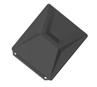 Generic Étui de Protection Satellite sur Mesure, Matériau en Silicone, Installation Rapide, pour Toits de Voiture, Aventures de Voyage, Rouge (Black)
