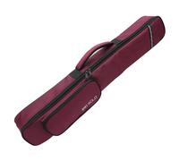 Generic Étui de rangement pour clarinette de Saxophone, étui de Saxophone Soprano droit en tissu Oxford pour l'extérieur, Vin rouge