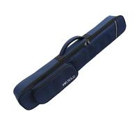 Generic Étui de rangement pour clarinette de Saxophone, étui de Saxophone Soprano droit en tissu Oxford pour l'extérieur, bleu profond