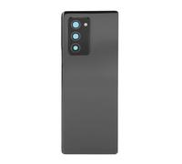 Generic Étui de Remplacement en Verre Arrière, Porte du Boîtier de Couvercle en Verre Arrière Précis avec des Outils pour Smartphone (BLACK)