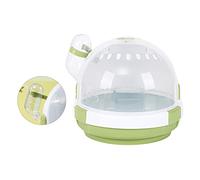 Generic Étui de Transport Portable inspiré des Ovnis pour Hamsters, Ours, Petits Animaux de Compagnie, Fenêtre Avant Transparente, Verrouillage de sécurité pour Adultes et Enfants, Matériau PP (OVNI