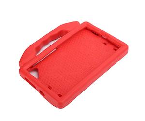 Generic Étui EVA Antichoc pour Tablette 8 Pouces 2019 (T290/T295), Léger, Anti-Chute avec Bords Surélevés et Coupe Ajustée (Rouge)