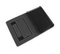 Generic Étui pour Livre électronique, Découpe Précise pour, Coque de Support, Simili Cuir, Anti-poussière, Réveil et Veille Automatiques, pour la Lecture au café (Black)