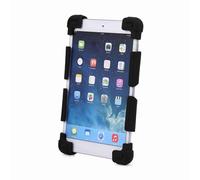 Generic Étui pour Tablette Réglable et Lavable, Anti-poussière et Résistant aux Chocs, pour Tablettes de 9 à 12 Pouces, en Silicone Noir (7,9- Pouces)