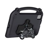 Generic Étui Précis en Mousse EVA Résistant aux Chocs pour Tablette avec Support de Style Moto pour Tablette Pro 11 adapté aux Enfants, étui Lavable en EVA pour Air 4 5 6 7 10,9", Housse de Antichoc