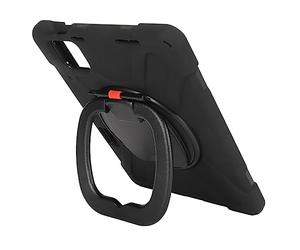 Generic Étui Robuste pour Tablette avec Protection Contre Les Chutes, pour Mi Pad 6 6 Pro, avec Poignée et Bandoulière, Housse Multifonctionnelle (Black)