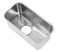 Generic Évier carré pour Camping-car, Gain de Place, Lavabo à Main en Acier Inoxydable 304, pour Van, Yacht, Bateau, pour la Cuisine à la Maison