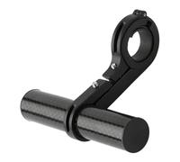 Generic Extension de Guidon de Vélo en Alliage D'aluminium Léger en Fibre de Carbone pour Support de Téléphone, Lampe, Extension de Support de Guidon de Vélo Antidérapant et Résistant aux Chocs pour