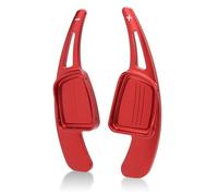 Generic Extension de Levier de Vitesse en Alliage D'aluminium, Mise à Niveau Premium pour A1 A6L 2019, Améliore L'expérience de Conduite avec une Finition Mate Antidérapante (rouge)
