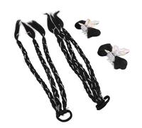 Generic Extension de Queue de Cheval de Boxe, Tresses Réalistes pour Changer de Look des Femmes dans Diverses Situations (BLACK)