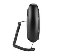 Generic Extension Téléphonique Murale pour Hôtel, Fonction Flash, Muette, sans Identification de L'appelant, Recomposition du Dernier Numéro, pour Le Bureau et la Maison Familiale (Black)