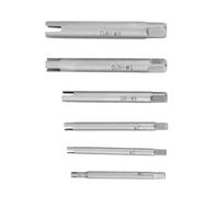 Generic Extracteur de Vis en Acier, Ensemble Efficace pour les Travaux Industriels et les Réparations Domestiques, Matériau en Acier Rapide, Extracteur de Taraud pour Vis Dénudées, Rouillée, 5