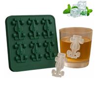Generic F1 Cubes de glace, formule Racing Car Forme, 6 Cavités 3D Racing Car Design Ice Cube Bowl et Pan de cuisson DIY, Formes, Gélatine et Air-Stry Tone - Facile à résoudre