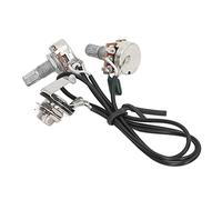 Generic Faisceau de Câbles de Guitare 500K A500K B500K, Poteaux en Cuivre, Accessoire Durable et Facile à Installer pour Guitares électriques