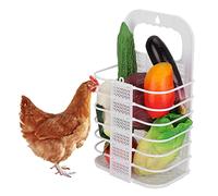 Generic Faisinateur de Poulet, Poulet Enrichment Toys Coupage de de Recherche de Pliable pour Suspendu Coup de Recherche de, 4,7x8,7x9.4 Poud