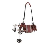 Generic Fauteuil Roulant pour Animaux de Compagnie, Texture épaisse pour Les Fauteuils Roulants pour Une Oxydation Stable Oxydation en Aluminium Aluminium Résistant à la Marche Légère (L)