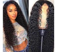 Generic Femmes Bouclées, Femmes Ondues Noires Ondulées 14in pour l'extérieur (11)