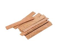 Generic Feuille de Liège pour le Cou, 10 Pièces, Liège Souple et Durable pour Joint de Clarinette Sib, Haute qualité, 81x11x2mm