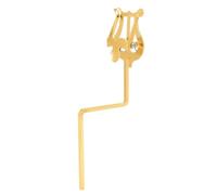 Generic Feuille de marche en métal Clip Lyre Clip alto SAXOPHONE STAND CLIP SAX BARITONE PORTABLE JOURNAGE SETTRE MUSIC MUSICAL ACCESSORIEURS-GOLD L