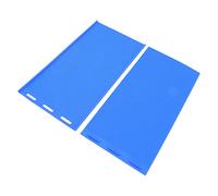 Generic Feuille de Presse de Cire d'abeille en Silicone, Ensemble de 2 Pièces pour l'apiculture, Cire de Bricolage Réutilisable de Grande Taille avec Motif en Relief, Outil de Gaufrage de qualité