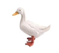 Generic Figurine Animale de Ferme Miniature, Jouet éducatif et Original, à Poser sur Une Table, à Offrir Ou à dans Une Bibliothèque, Canard Blanc