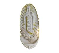 Generic Figurine Décorative En Résine Représentant Une Fontaine à Eau Bénite, Idéale pour Le Salon, La Maison Ou Le Nouvel An