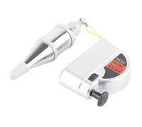 Generic Fil à Plomb Magnétique Automatique avec Fil en Nylon Résistant à L'usure pour une Mesure de Précision, adapté aux Murs en Bois et en Maçonnerie, Marteau en Acier au Carbone, pour les (#1)