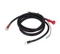 Generic Fil de Câble de Batterie en Cuivre Pur Haute Performance de 2 M pour Moteur Hors-Bord Parsun Fabrication Professionnelle pour Les Amateurs de Sports Nautiques